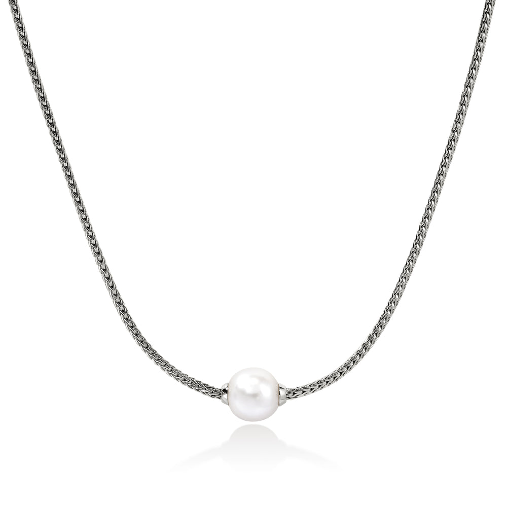 JH Essential Pearl Necklace, Sterling Silver, 1.8MM – Willis Fine