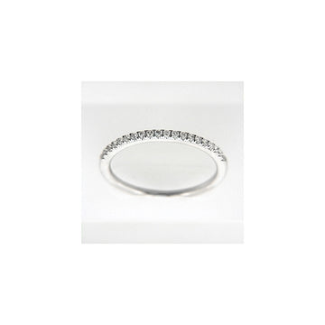Venetti Designs 14k White Gold 0.17ct Diamond Wedding Band