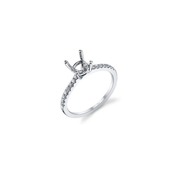 Venetti Designs 14k White Gold 0.20ct Diamond Engagement Ring