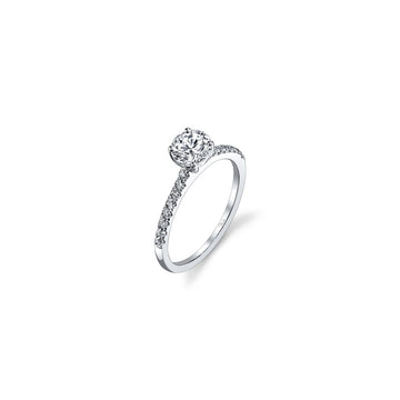 Venetti Designs 14k White Gold 0.20ct Diamond Engagement Ring