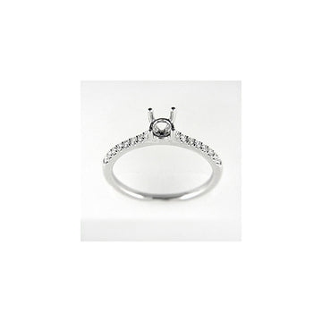 Venetti Designs 14k White Gold 0.20ct Diamond Engagement Ring
