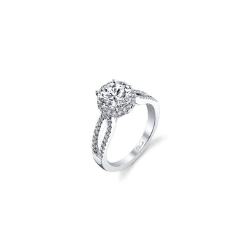 Venetti Designs 14k White Gold 0.42ct Diamond Engagement Ring