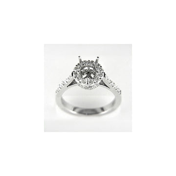 Venetti Designs 14k White Gold 0.78ct Diamond Engagement Ring
