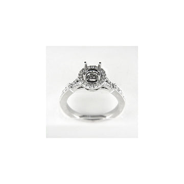 Venetti Designs 14k White Gold 0.44ct Diamond Engagement Ring