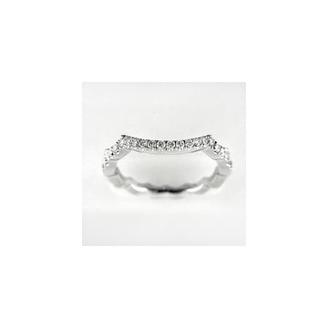 Venetti Designs 14k White Gold 0.36ct Diamond Wedding Band