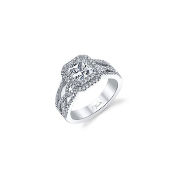 Venetti Designs 14k White Gold 0.81ct Diamond Engagement Ring