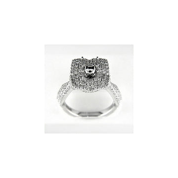 Venetti Designs 14k White Gold 1.42ct Diamond Engagement Ring