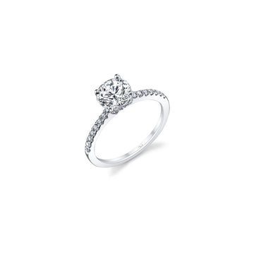 Venetti Designs 14k White Gold 0.30ct Diamond Engagement Ring