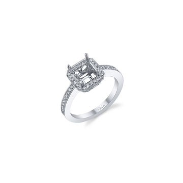 Venetti Designs 14k White Gold 0.24ct Diamond Engagement Ring