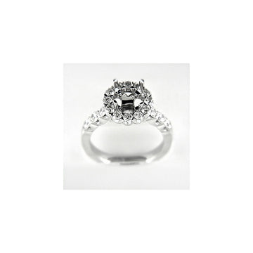 Venetti Designs 14k White Gold 1.40ct Diamond Engagement Ring