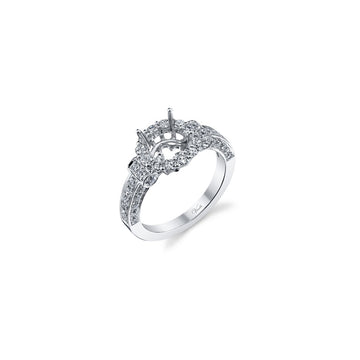 Venetti Designs 14k White Gold 1.28ct Diamond Engagement Ring