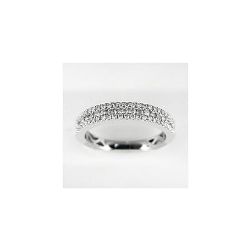 Venetti Designs 14k White Gold 0.55ct Diamond Wedding Band