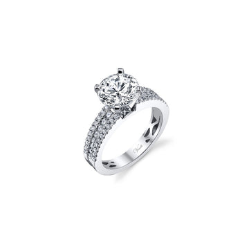 Venetti Designs 14k White Gold 0.58ct Diamond Engagement Ring