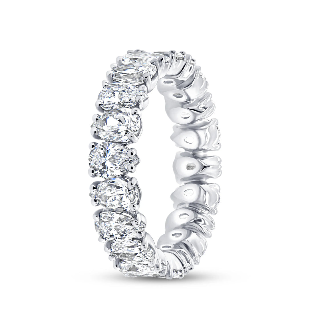 Uneek Eternity Collection 1-Row Pear Shaped Anniversary Ring