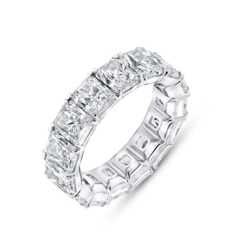 Uneek Eternity Collection Radiant Diamond Wedding Ring
