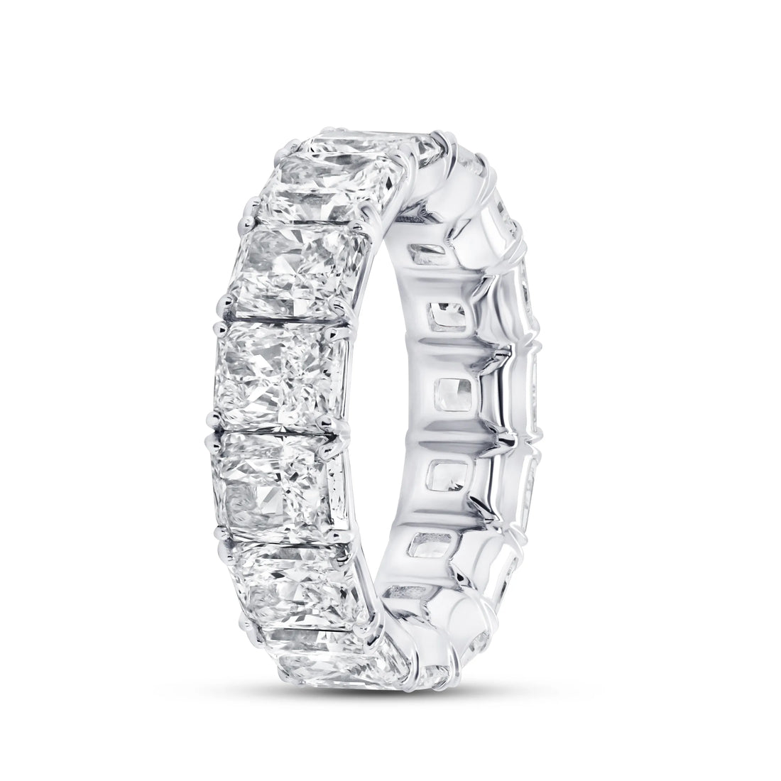 Uneek Eternity Collection Radiant Diamond Wedding Ring
