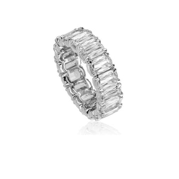 Christopher Designs L'Amour Crisscut Diamond Eternity Band