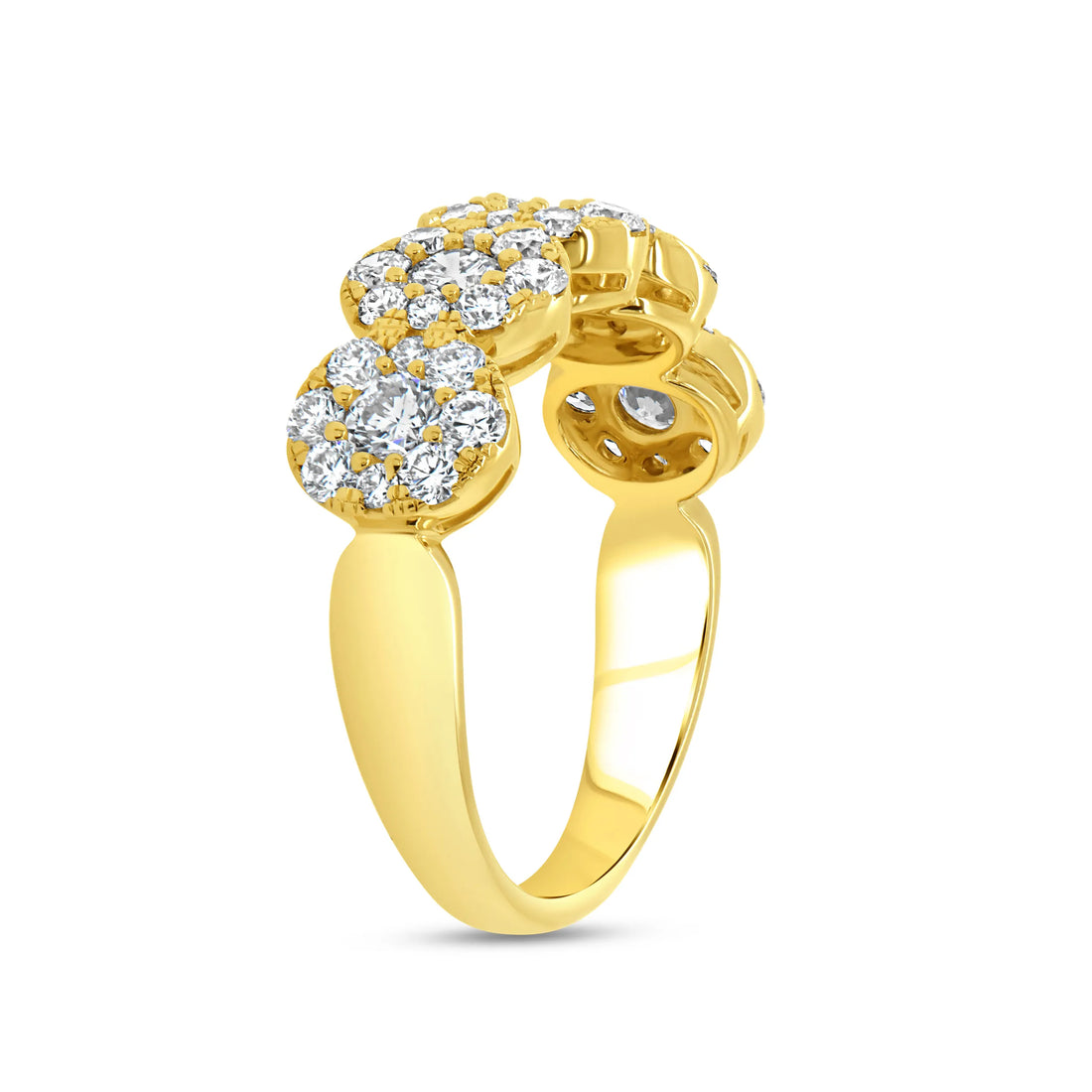 Uneek Lace Collection Cluster Fashion Ring