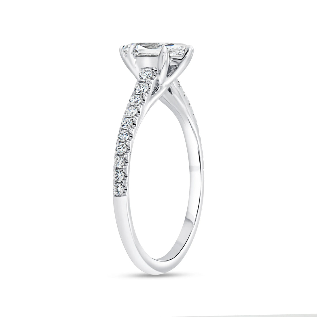Uneek Timeless Collection Cathedral Marquise Engagement Ring