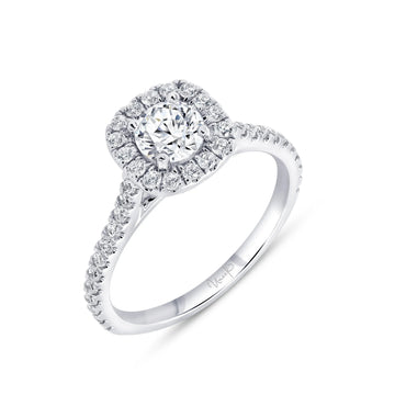 Uneek Bofb Collection Halo Engagement Ring