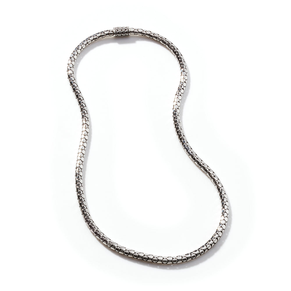 Dot Chain Necklace, Sterling Silver