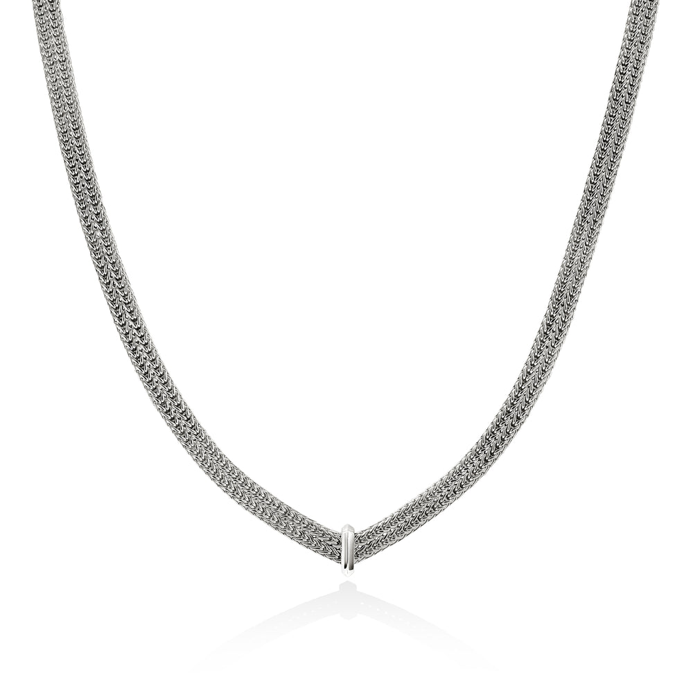 Icon Link Necklace, Sterling Silver, 6MM