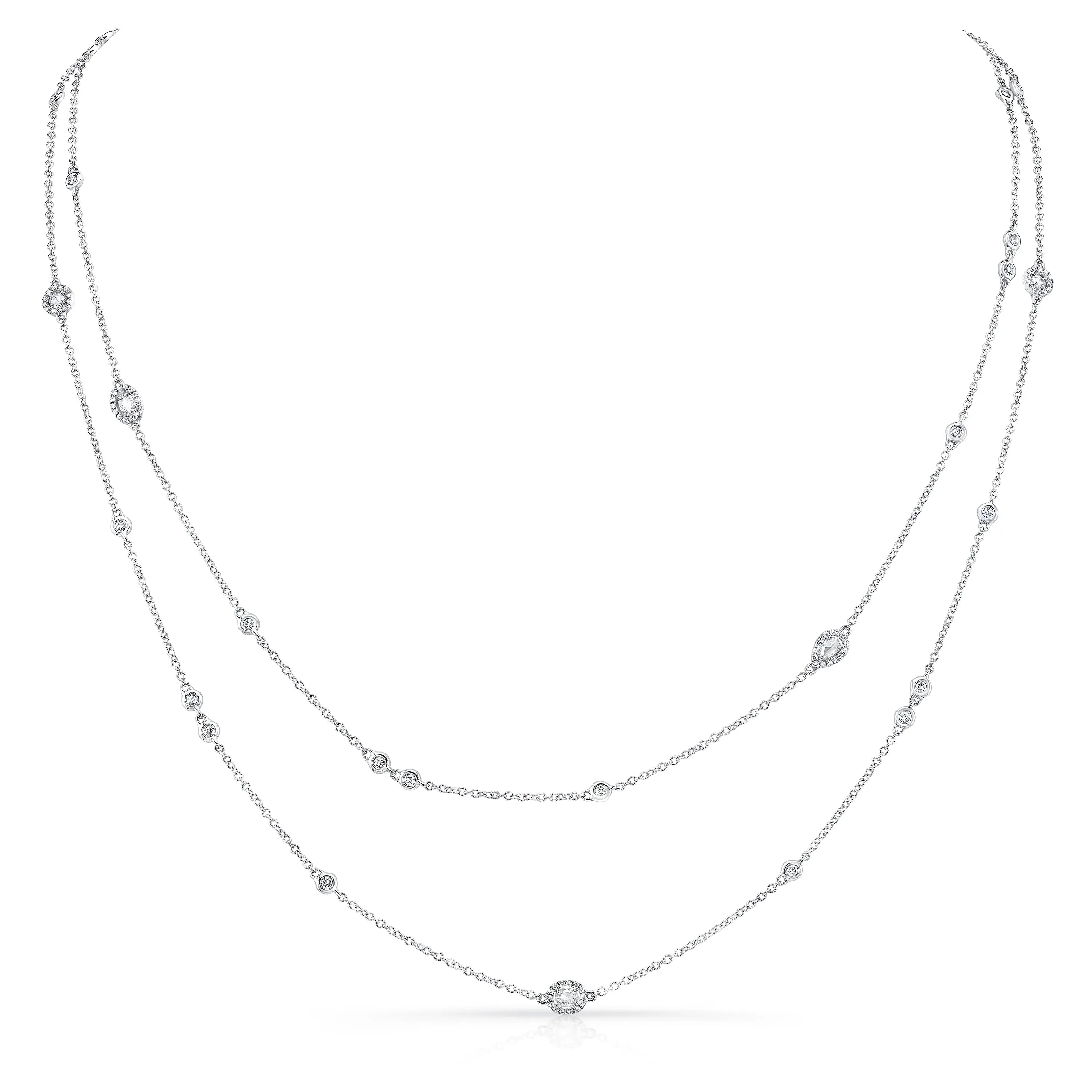 Uneek Cascade Collection Yard Chain Necklace – Willis Fine Jewelry