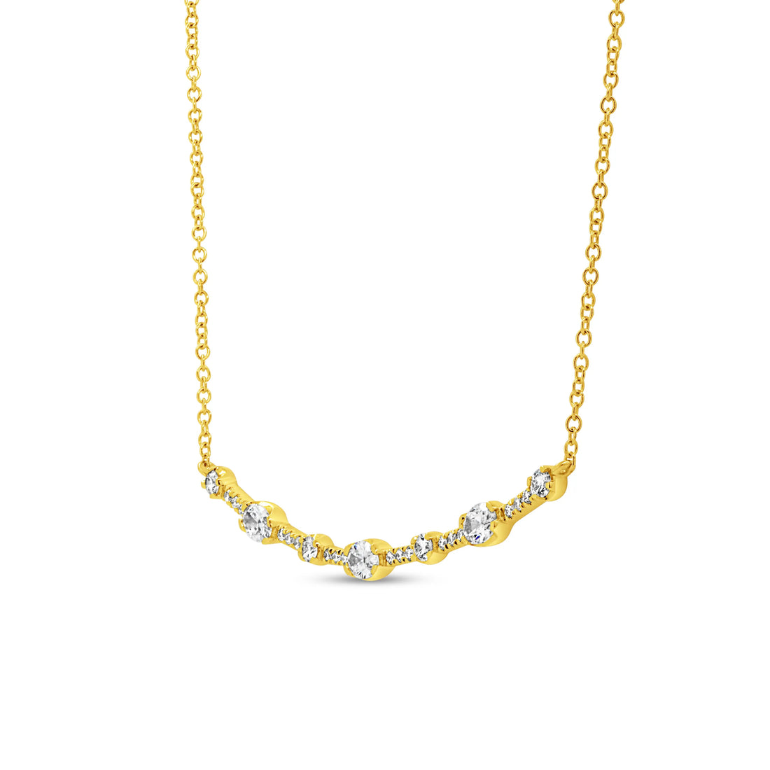 Uneek Gatsby Collection Bar Necklace