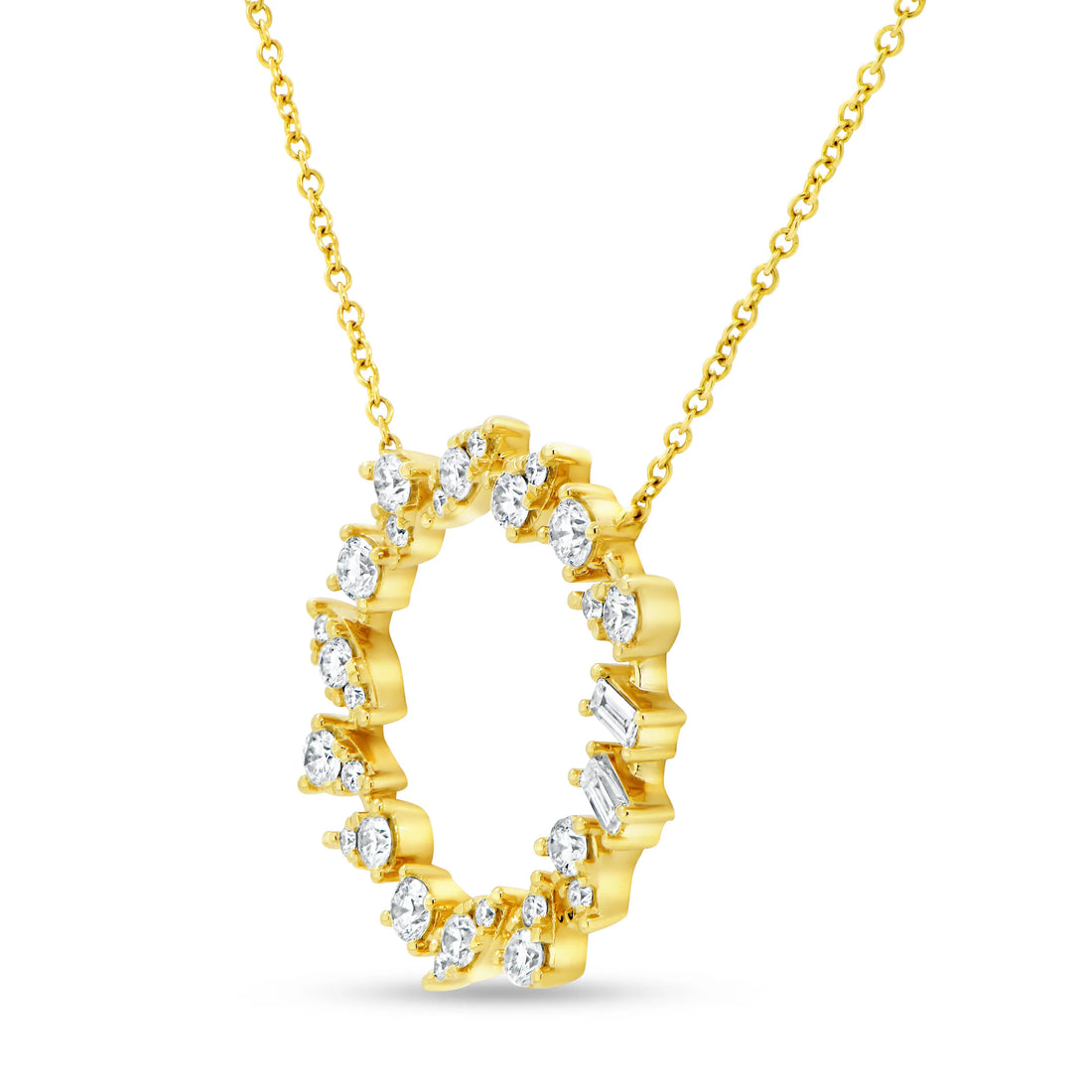 Uneek Botania-Flores Collection Floral Medallion Pendant
