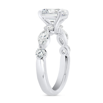 Uneek Timeless Collection Solitaire Engagement Ring