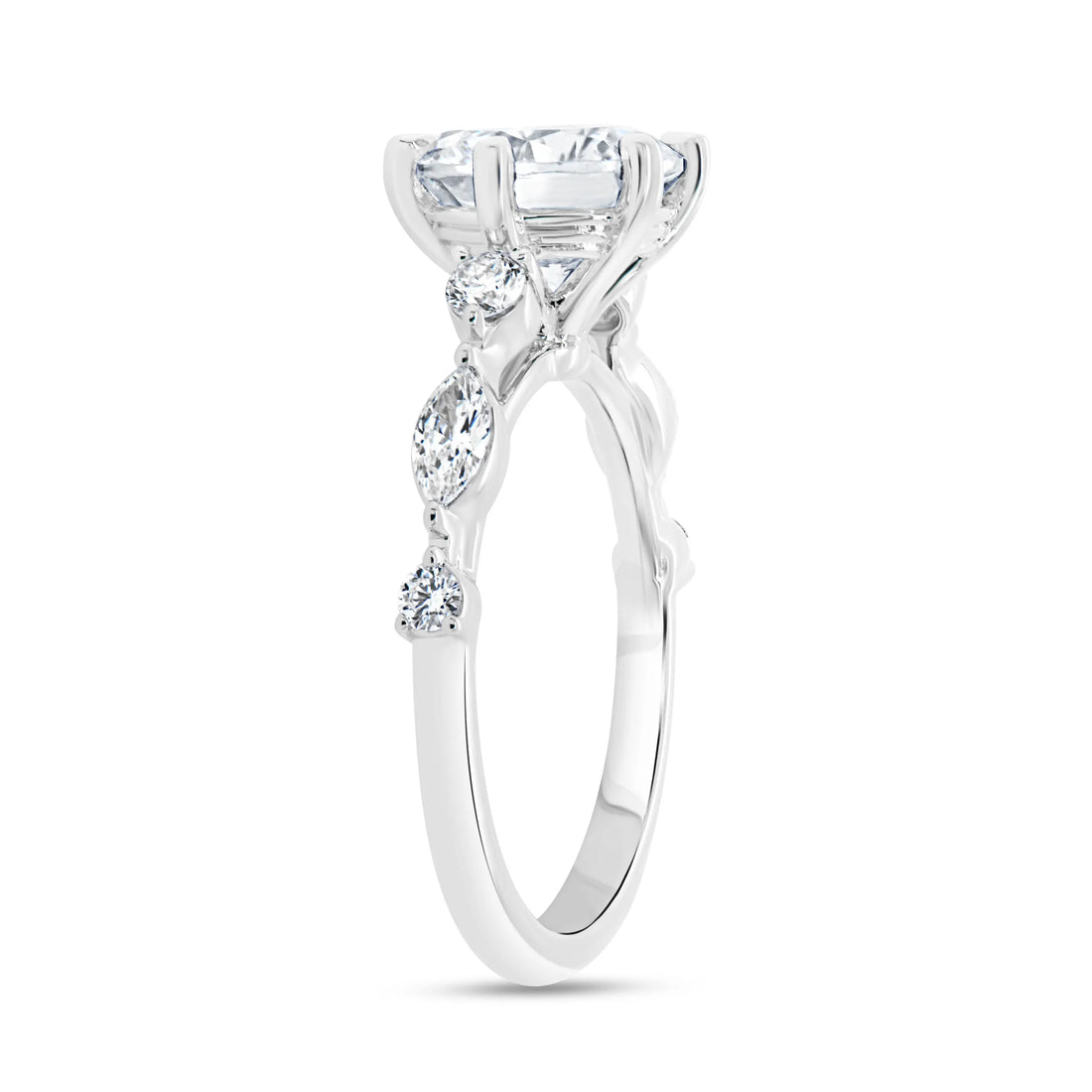 Uneek Us Collection Solitaire Engagement Ring
