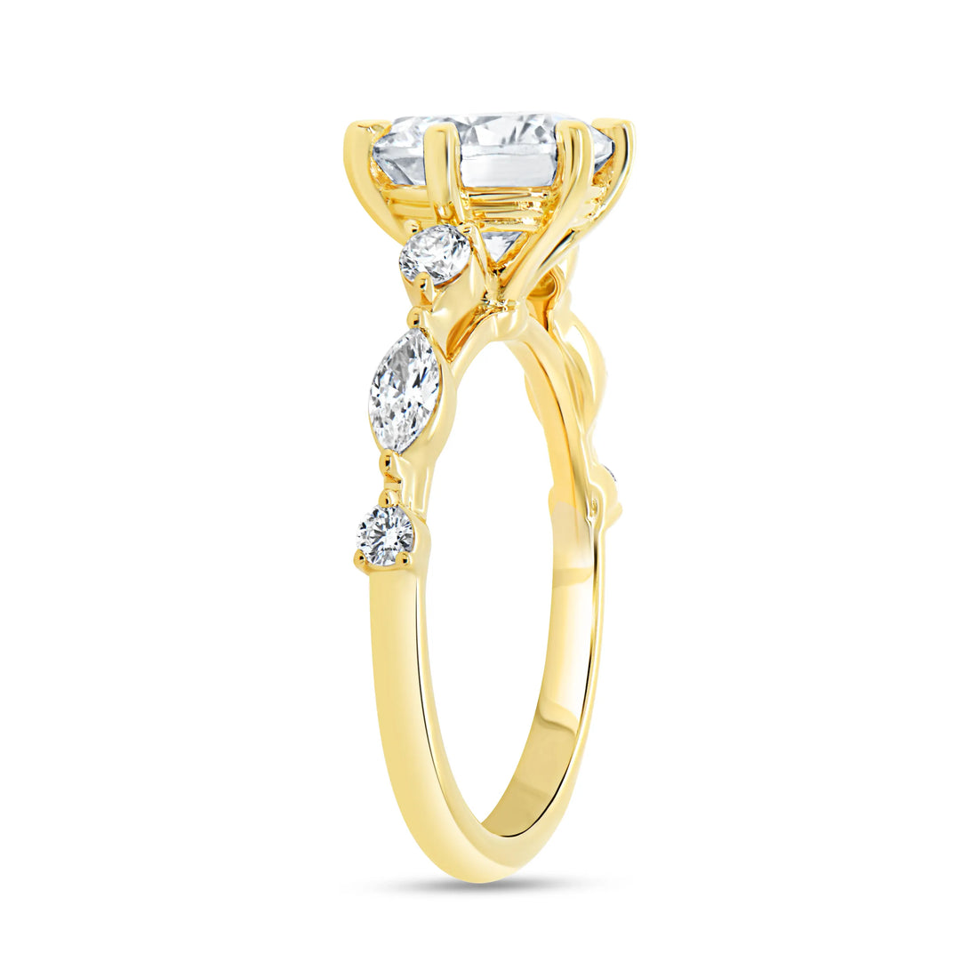Uneek Stackable Collection Engagement Ring