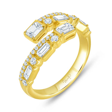 Uneek Alexandria Collection Bypass Fashion Ring