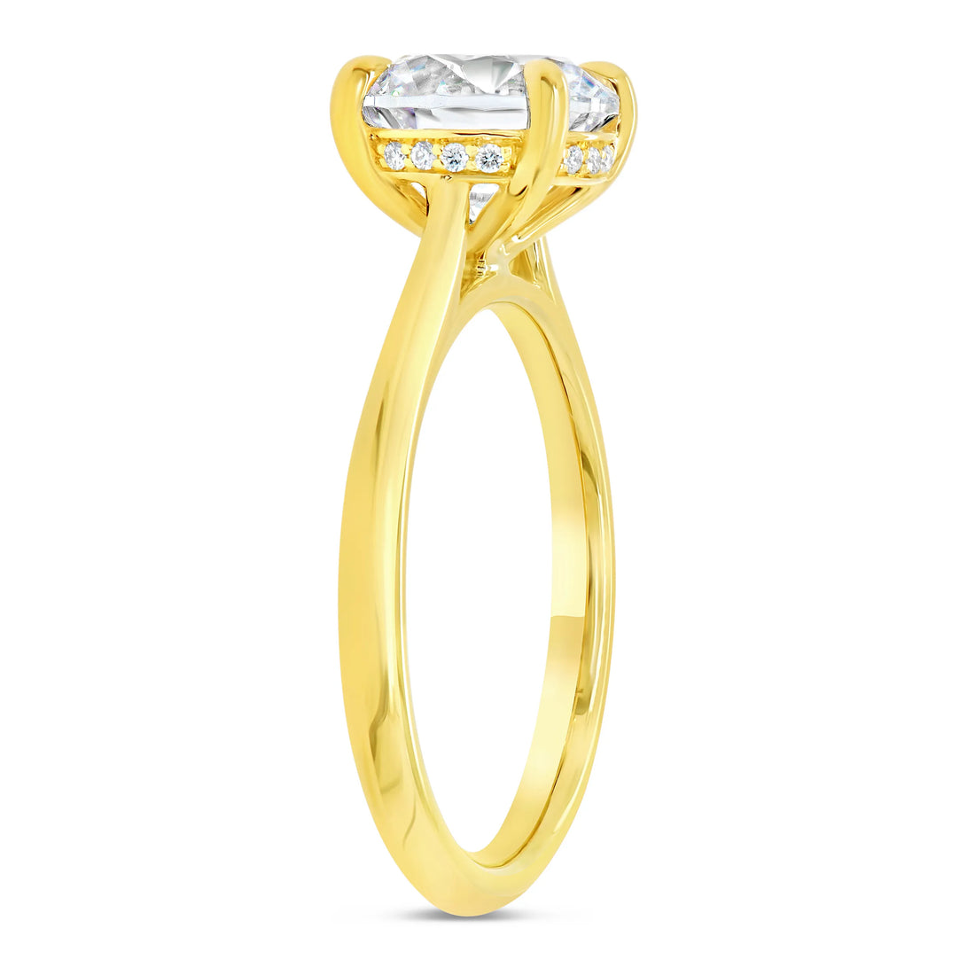 Uneek Timeless Collection Solitaire Engagement Ring