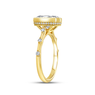 Uneek Alexandria Collection Engagement Ring