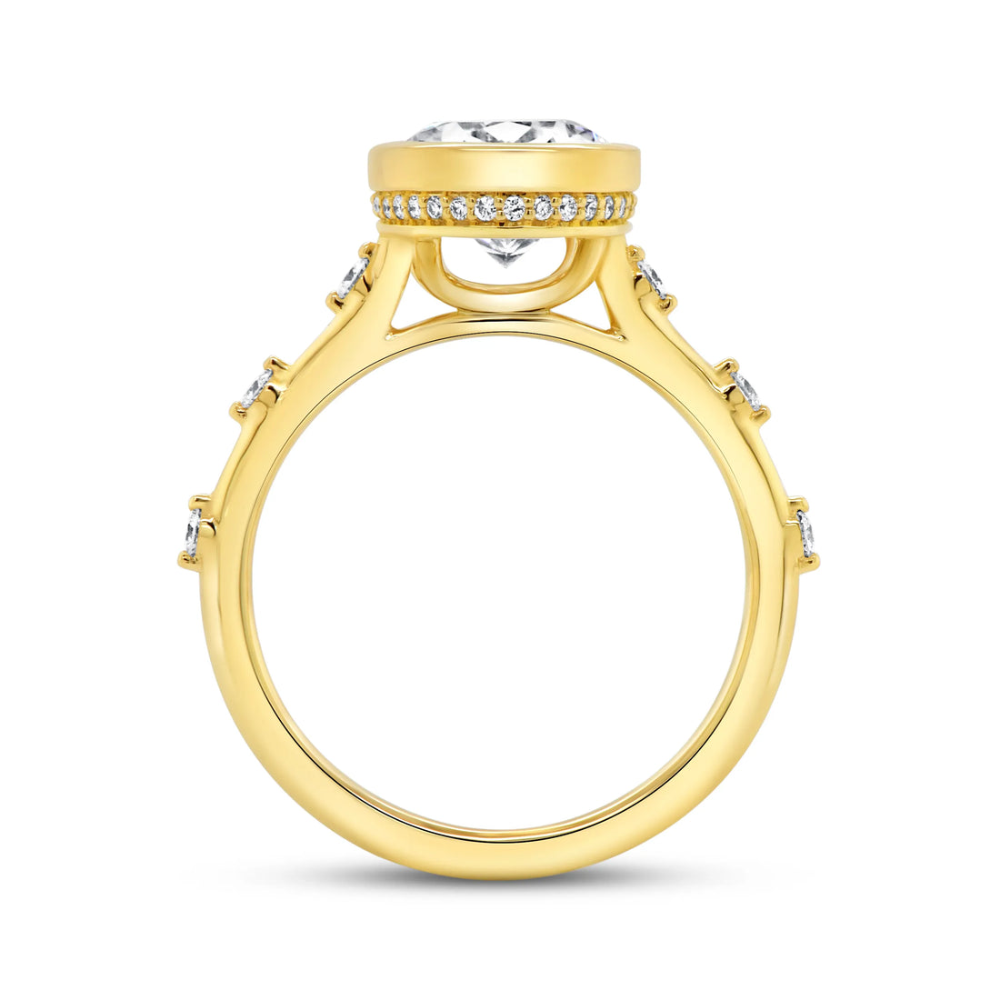 Uneek Alexandria Collection Engagement Ring