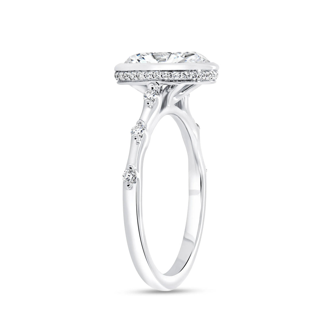 Uneek Alexandria Collection Engagement Ring