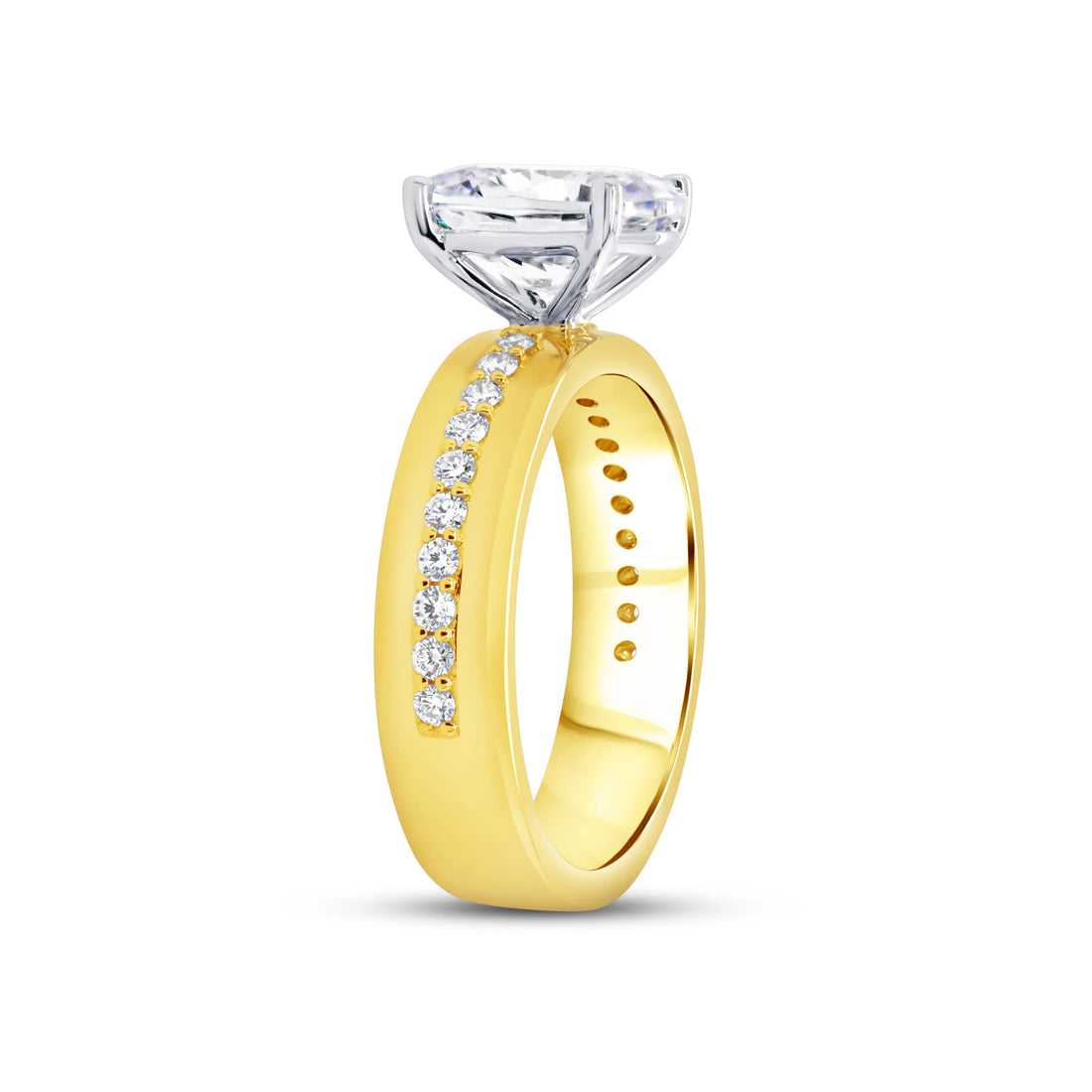 Uneek Signature Collection Engagement Ring