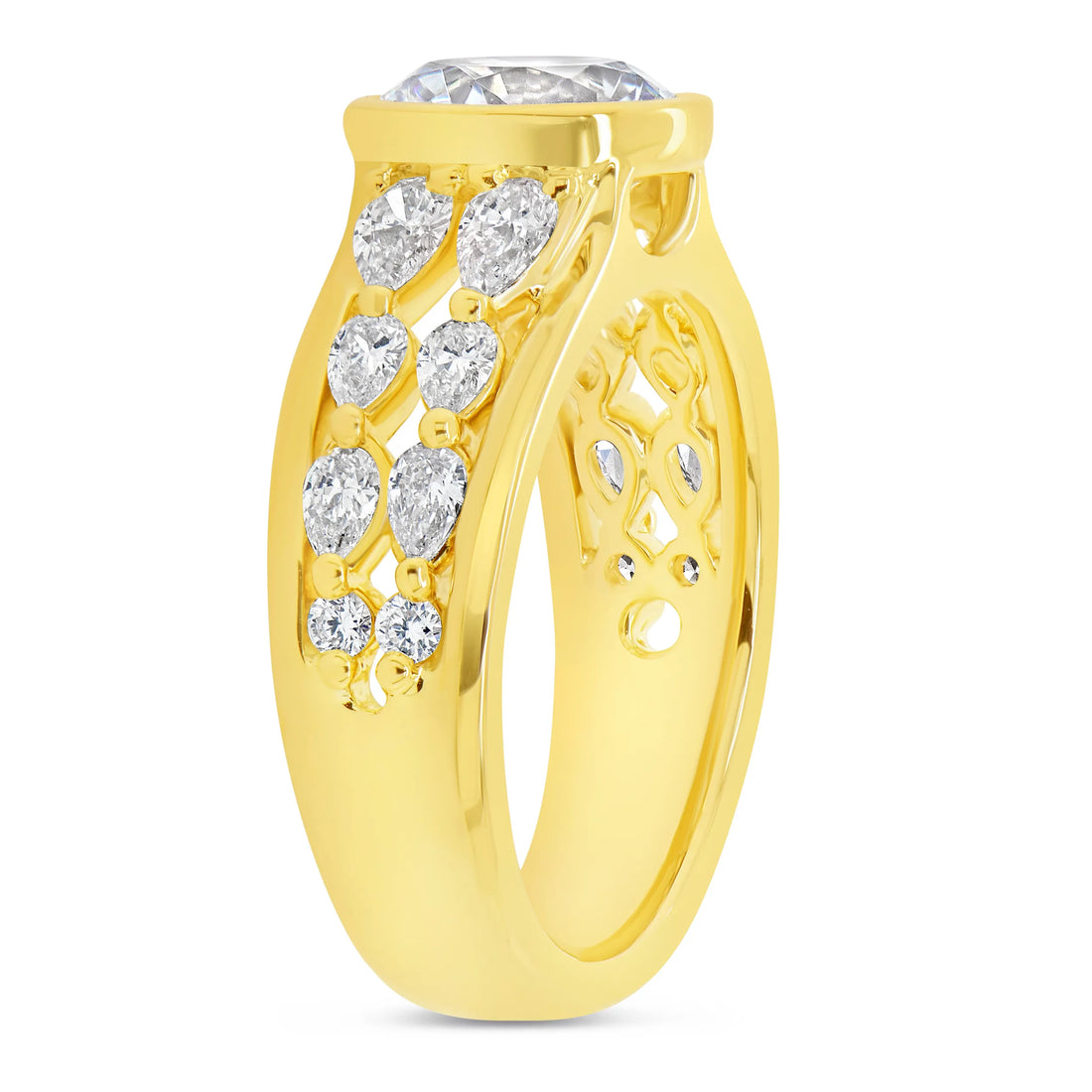 Uneek Signature Collection Engagement Ring