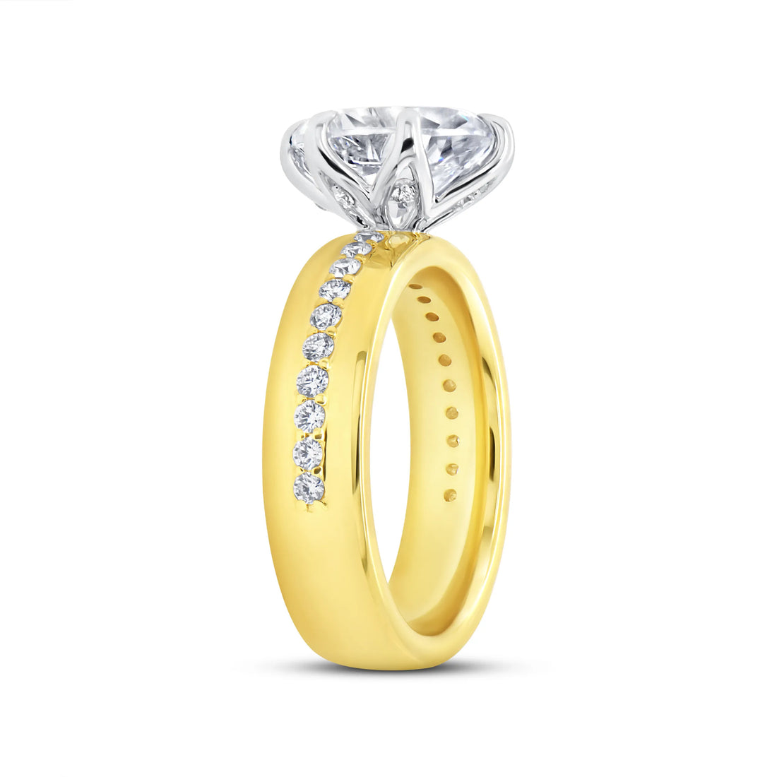 Uneek Signature Collection Engagement Ring