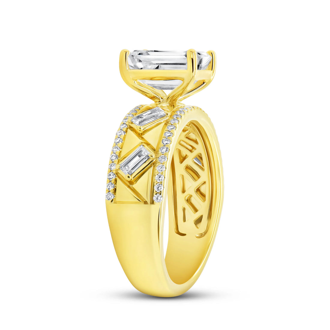 Uneek Alexandria Collection Engagement Ring