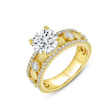 Uneek Alexandria Collection Engagement Ring
