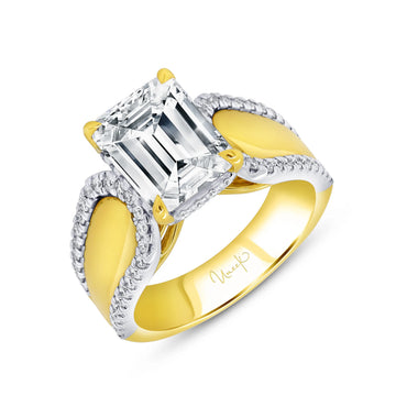 Uneek Alexandria Collection Engagement Ring