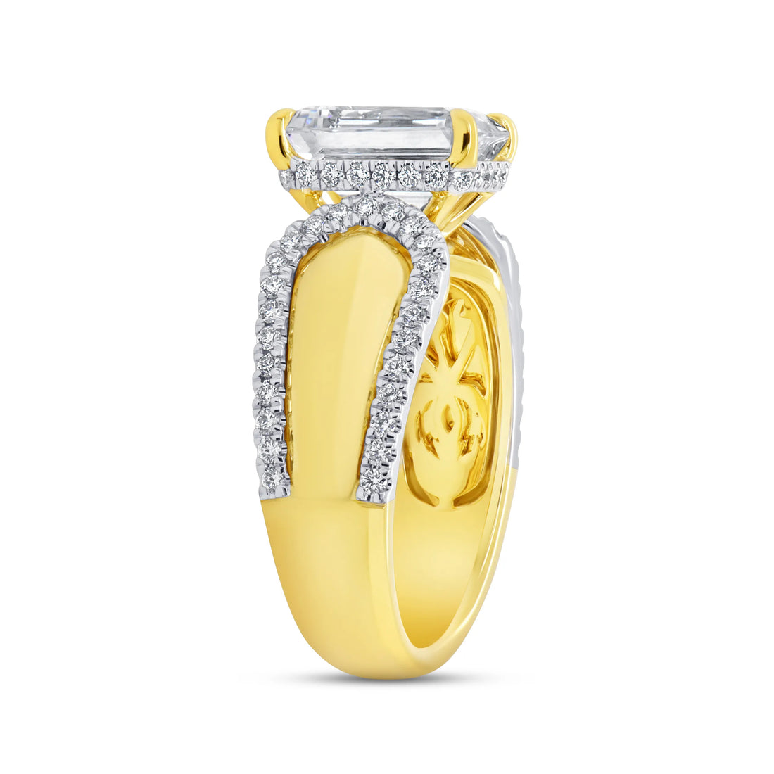 Uneek Alexandria Collection Engagement Ring