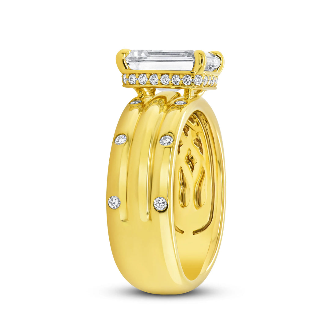 Uneek Alexandria Collection Engagement Ring