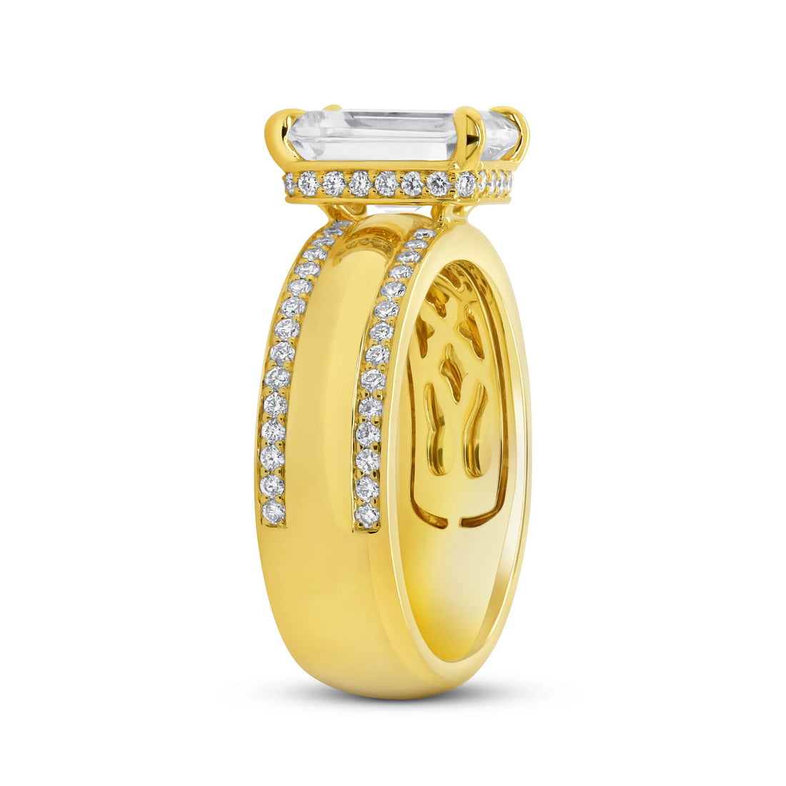 Uneek Alexandria Collection Engagement Ring