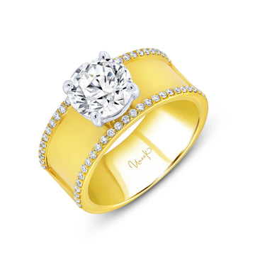 Uneek Alexandria Collection Engagement Ring