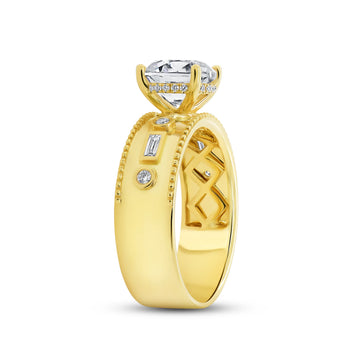 Uneek Alexandria Collection Engagement Ring