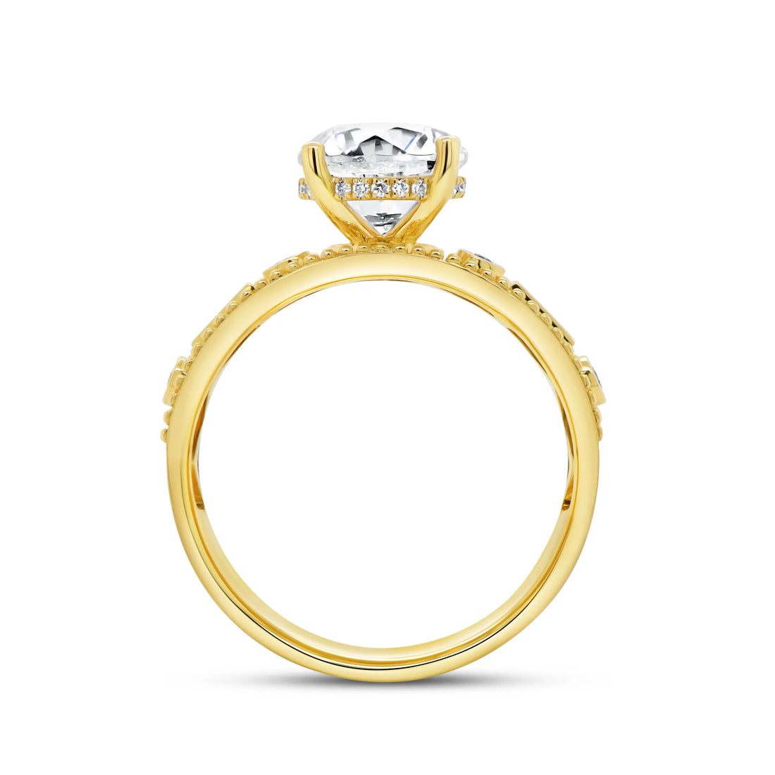 Uneek Alexandria Collection Engagement Ring