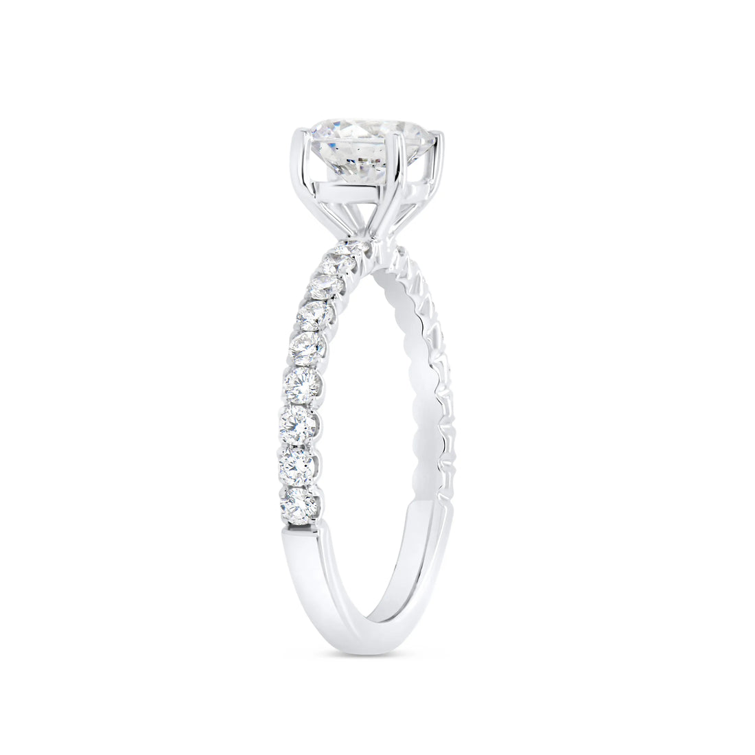 Uneek Timeless Collection Straight Engagement Ring